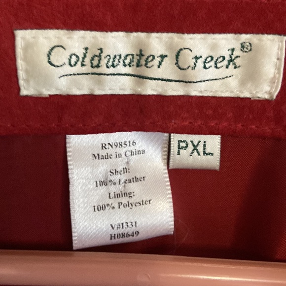 Coldwater Creek Suede Jacket - Picture 2 of 9